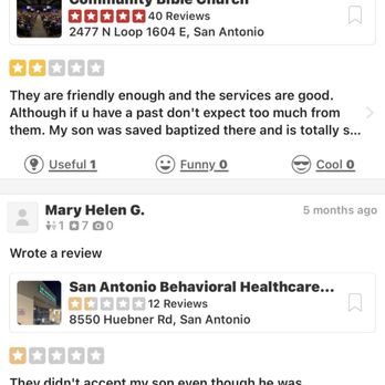 Community Bible Church - Don't listen to negative reviews! - Churches Near Me - San Antonio, Texas Community Bible Church - Don't listen to negative reviews! - Churches Near Me - San Antonio, Texas