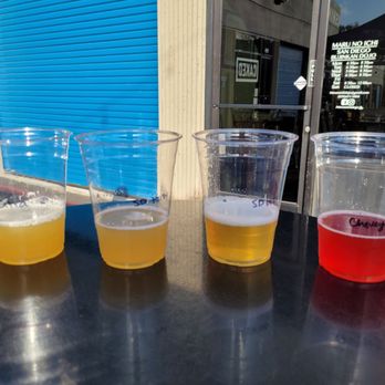 Protector Brewery - Tasting flight - Breweries Near Me - San Diego, California