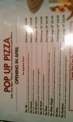 Menu photo 8 Pop Up Pizza Las Vegas, NV Menu photo 8 Pop Up Pizza Las Vegas, NV