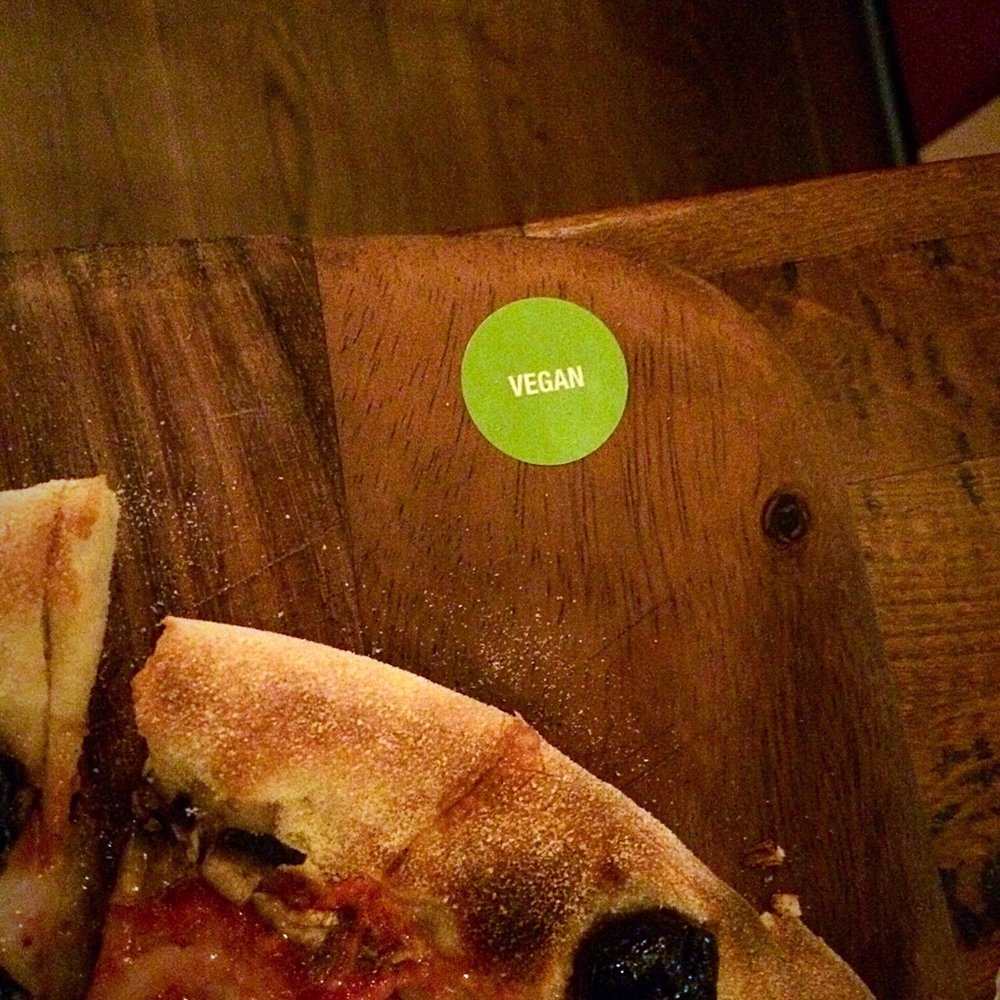 Zizzi - Rustica Pizza w black olives, field mushrooms, coconut mozzarella cheese & balsamic tomatoes (Vegan) - Pizza Near Me - Belfast, BFS