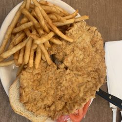 Kincaid Diner - Pork Tenderloin Sandwich.