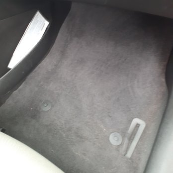 Behind The Seams Mobile Detailing - The passenger floor.  It was full of white salt and dirt it's so clean now I'm so impressed!! - Auto Detailing Near Me
