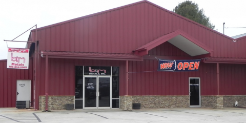 Slide of B & M Metals