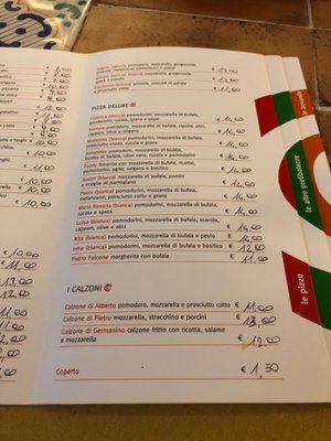 Menu photo 6 Donna Stella Amalfi, SA