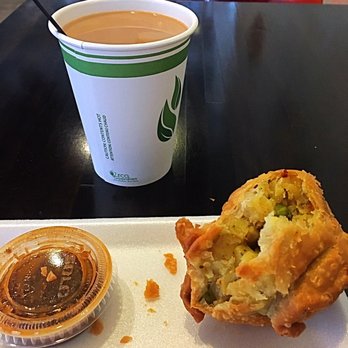 Clay Oven Express - Samosa and hot chai tea - Indian Near Me - Winnipeg, Manitoba
