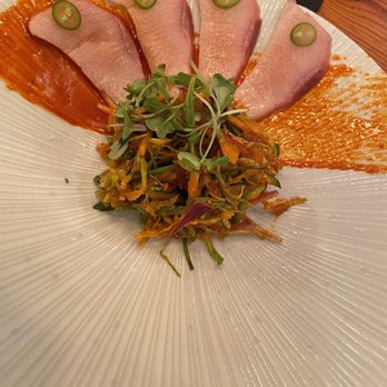 Danji - Wild Yellowtail sashimi - Korean Near Me - New York, New York