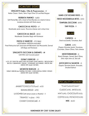 Menu photo 7 Cremini's - Aperitivo & Kitchen Brooklyn, NY