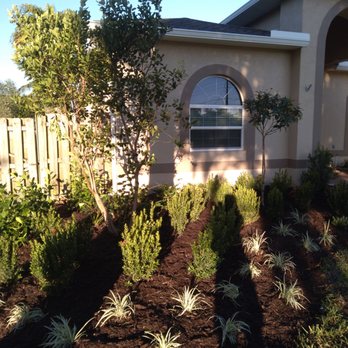 Lee County Landscaping - the front yard of a home - Landscaping Near Me