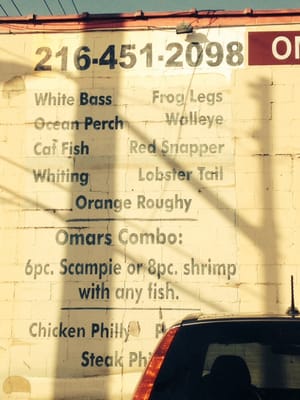 Menu photo 1 Omar's Seafood & Grill Cleveland, OH