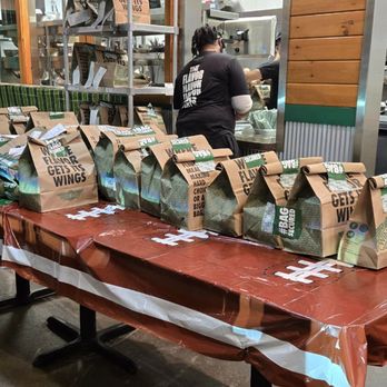 Wingstop - All the orders ready to go on Superbowl Sunday - Chicken Wings Near Me - Medford, New York Wingstop - All the orders ready to go on Superbowl Sunday - Chicken Wings Near Me - Medford, New York