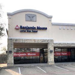 Lone Star Paint - Front entrance, facing Preston Road.