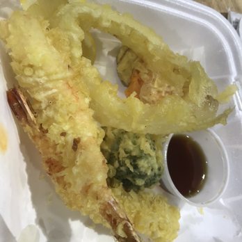 Suny Sushi - Shrimp and Veggie Tempura (comes with more, had already been digging in) - Japanese Near Me - Annandale, Virginia