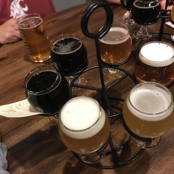 Bottle Logic Brewing - A flight!! - Breweries Near Me - Anaheim, California