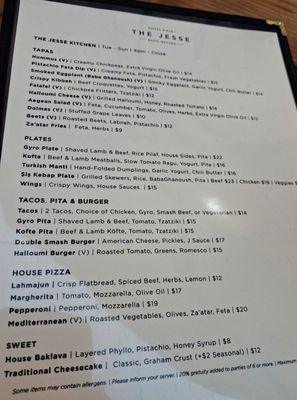 Menu photo 2 The Jesse Reno, NV