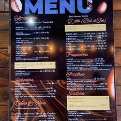 Finjan Cafe - Menu
