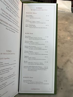 Menu photo 2 L'Aperitivo Las Vegas, NV Menu photo 2 L'Aperitivo Las Vegas, NV