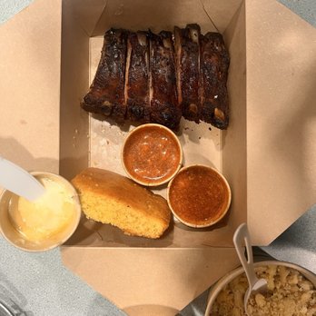Smokey's BBQ - Baby Back Ribs Plate - Barbeque Near Me - Willits, California Smokey's BBQ - Baby Back Ribs Plate - Barbeque Near Me - Willits, California