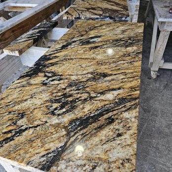 Blue Ocean Granite - Black Magma Granite - Countertop Installation Near Me - Troy, Virginia