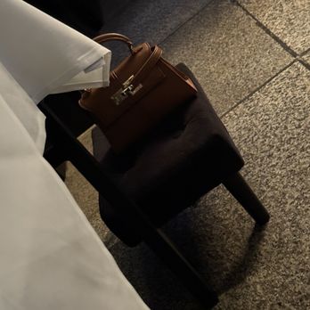 Black+Blue Toronto - Stool for belongings - Steakhouses Near Me - Toronto, Ontario
