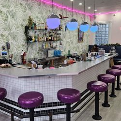 Electric Diner - Inside - Fun retro diner in Hess Village. Lots of 80s paraphernalia throughout.