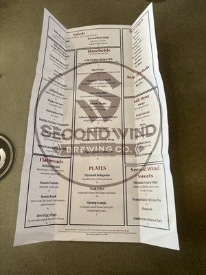 Menu photo 2 Second Wind Brewing Plymouth, MA