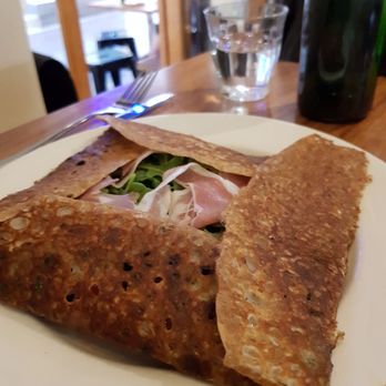 Roule Galette - Goat cheese with prosciutto and pesto $18 - French Near Me - Melbourne, VIC Roule Galette - Goat cheese with prosciutto and pesto $18 - French Near Me - Melbourne, VIC