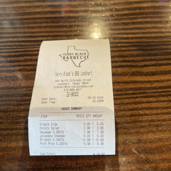 Terry Black's Barbecue - Prices - Barbeque Near Me - Lockhart, Texas Terry Black's Barbecue - Prices - Barbeque Near Me - Lockhart, Texas