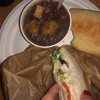 Panera Bread - No cheese in soup, no Turkey first 4bites:( - Sandwiches Near Me - Jacksonville, Florida Panera Bread - No cheese in soup, no Turkey first 4bites:( - Sandwiches Near Me - Jacksonville, Florida
