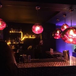 Bar du club au sous-sol