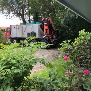 Earthwork Solutions - The tanks arrive! - Excavation Services Near Me