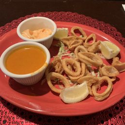 Fried calamari - No Bueno!