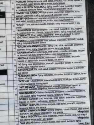 Menu photo 1 Harumi Peoria, AZ Menu photo 1 Harumi Peoria, AZ