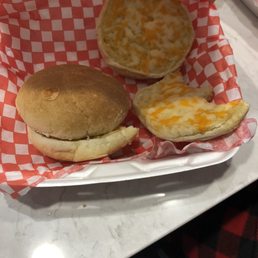 $10 for a hamburger bun with shredded cheese??? Unacceptable $10 for a hamburger bun with shredded cheese??? Unacceptable