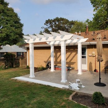 Rector Solar & Roofing - New pergola going up! - Solar Installation Near Me - Champaign, Illinois