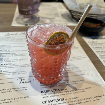 Pecado Mexican - Strawberry margarita - Mexican Near Me - Bay Shore, New York