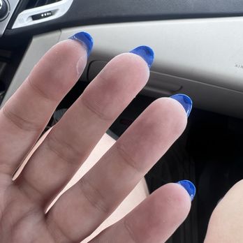 Lake Nail & Spa - Nail polish all under my nails - Nail Salons Near Me - Osage Beach, Missouri