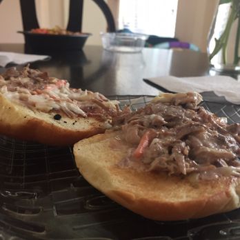 Pollo Tropical - Dismal guava bbq pork sandwich with Cole slaw. - Fast Food Near Me - Cooper City, Florida Pollo Tropical - Dismal guava bbq pork sandwich with Cole slaw. - Fast Food Near Me - Cooper City, Florida