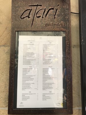 Menu photo 4 Atari Gastroteka Donostia / San Sebastián, SS