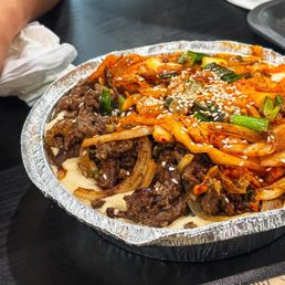 Bulgogi Kimchi Hummus