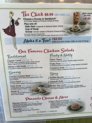 Menu photo 3 Chicken Salad Chick Clemmons, NC Menu photo 3 Chicken Salad Chick Clemmons, NC
