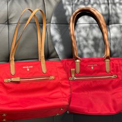 Orchards Shoe Repair - We refreshed the client's bag with new leather handles, giving it a fresh and elegant style!