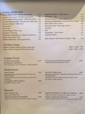 Menu photo 1 Zsa Zsa Burger Berlin, BE
