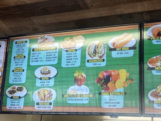 Menu photo 5 La Flor De Jalisco Gilroy, CA
