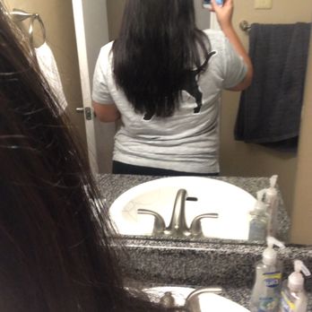 LA Hair Studio - My hair before a perm. - Hair Salons Near Me - Garland, Texas
