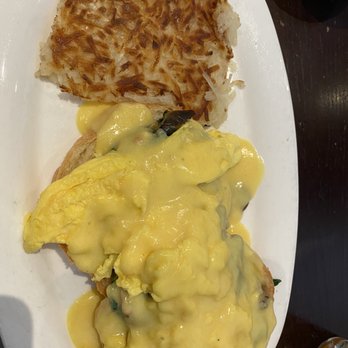 Toasted - Big portion the has browns were well done on the outside but inside were undercooked and and greasy and the Hollandaise was pretty bland. - Breakfast & Brunch Near Me - Bakersfield, California Toasted - Big portion the has browns were well done on the outside but inside were undercooked and and greasy and the Hollandaise was pretty bland. - Breakfast & Brunch Near Me - Bakersfield, California