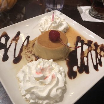 Mi Cozumel - Birthday flan dessert! - Mexican Near Me - Cincinnati, Ohio Mi Cozumel - Birthday flan dessert! - Mexican Near Me - Cincinnati, Ohio