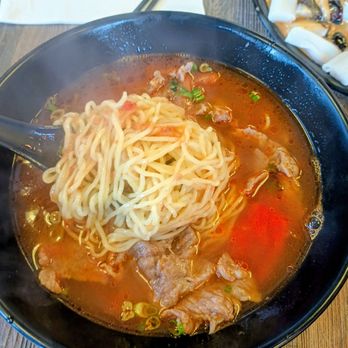 Okay Noodle - Tomato & beef noodle soup - Noodles Near Me - Elmhurst, New York