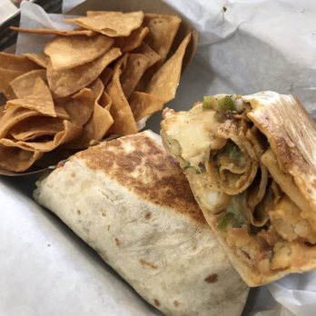 Gentle Grill - One Love burrito $10.95. Comes w/ tortilla chips, salsa, sour cream. Pretty good. Has a kick to it because of salsa inside. - Vegan Near Me - Temecula, California Gentle Grill - One Love burrito $10.95. Comes w/ tortilla chips, salsa, sour cream. Pretty good. Has a kick to it because of salsa inside. - Vegan Near Me - Temecula, California