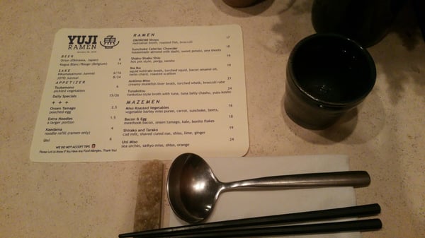 Menu photo 7 YUJI Ramen Brooklyn Brooklyn, NY Menu photo 7 YUJI Ramen Brooklyn Brooklyn, NY