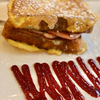 Townhouse Brunch - Monte Cristo with sweet blackberry sauce. - Breakfast & Brunch Near Me - Colleyville, Texas Townhouse Brunch - Monte Cristo with sweet blackberry sauce. - Breakfast & Brunch Near Me - Colleyville, Texas